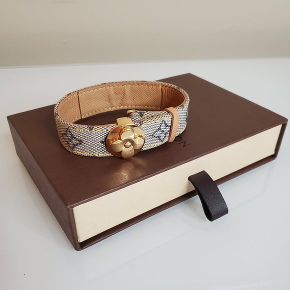 Genuine Louis Vuitton Canvas Monogram Bracelet NEW - Picture 13 of 15